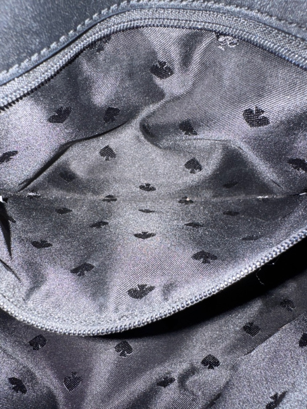 kate spade Black Quilted Natalia Flap Shoulder Bag with Gold Chain Handles - Picture 8 of 13